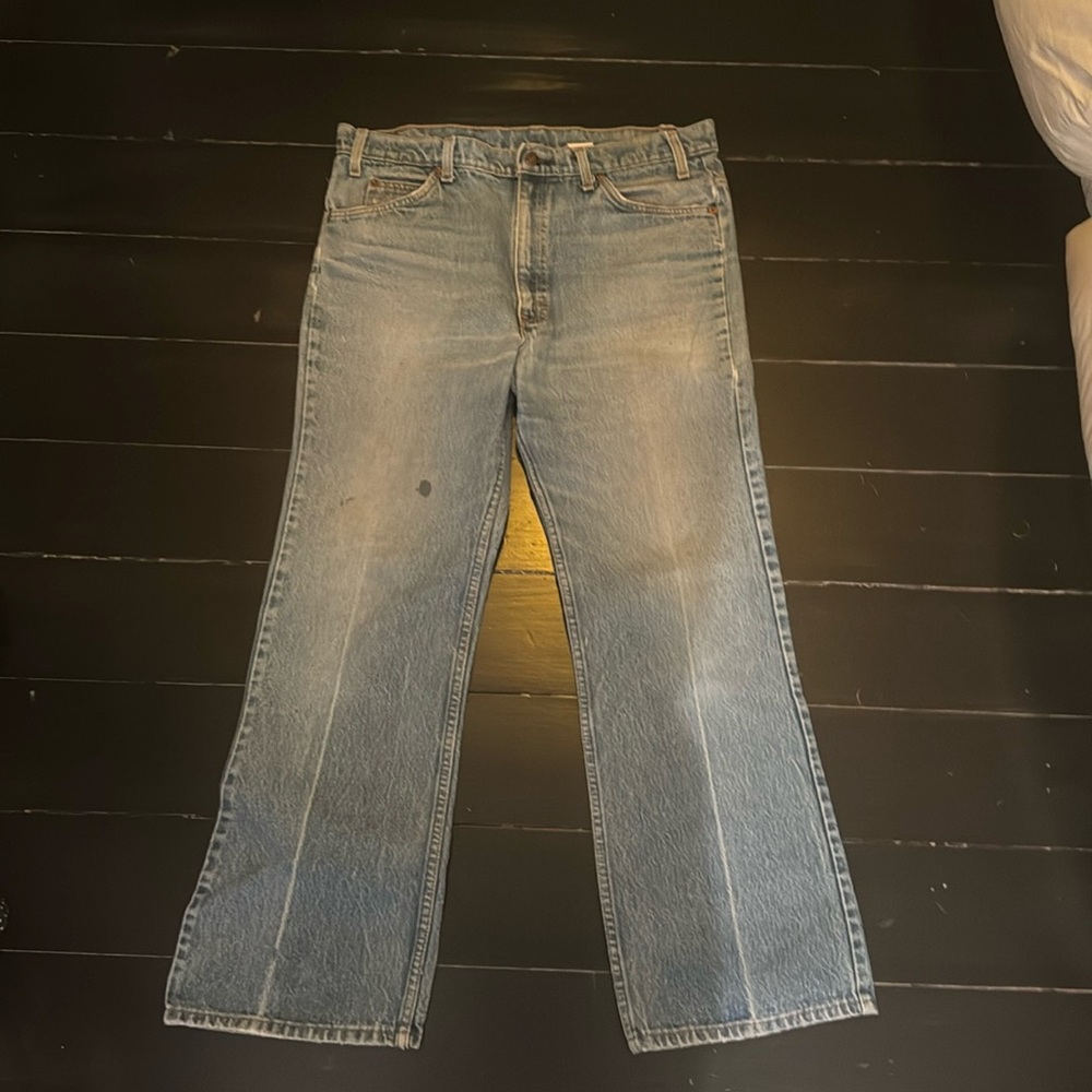 VINTAGE LEVI’S 517 Jeans W: 34” Length: 27.5”